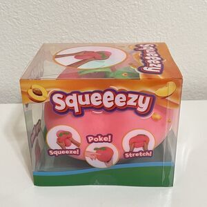Sunny Days Squeezy Jumbo Peach Sensory Squishy Stress Relief Squeeze Toy NEW
